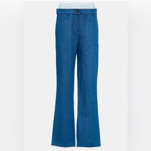 Aya Muse high waisted blue pants SZ 10